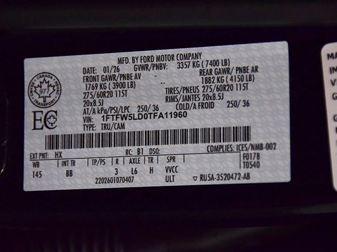 Used 2026 Ford F150 Lariat AWD/4WD image 16