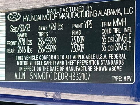 Certified 2024 Hyundai Tucson SEL w/ Convenience Package AWD/4WD image 24