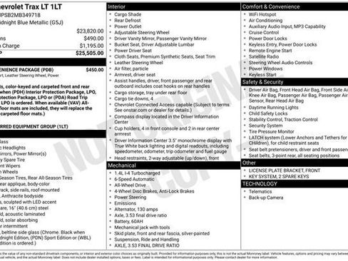 Used 2021 Chevrolet Trax LT w/ LT Convenience Package image 2