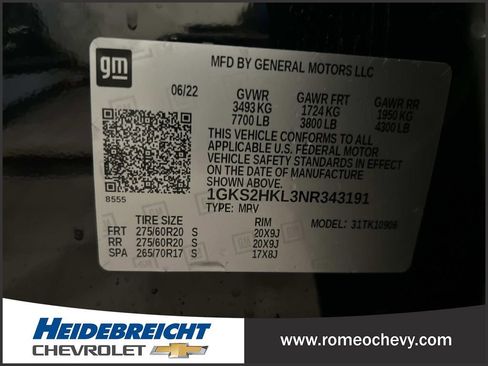 Used 2022 GMC Yukon XL AT4 w/ Max Trailering Package image 10