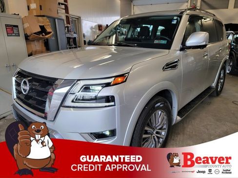 Certified 2023 Nissan Armada SL w/ Captain's Chairs Package image 1