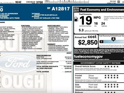 Used 2024 Ford F150 XLT w/ Equipment Group 303A High image 2