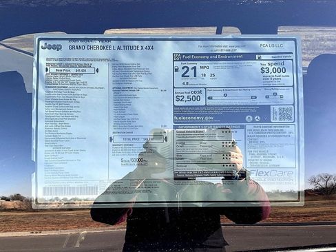 New 2025 Jeep Grand Cherokee L Altitude image 13