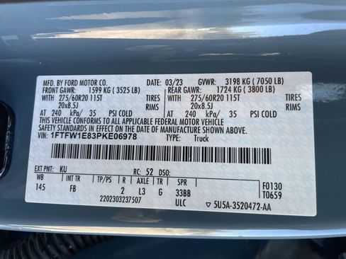 Used 2023 Ford F150 XLT w/ Equipment Group 302A High image 11