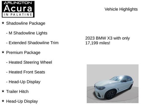 Used 2023 BMW X3 M40i w/ Premium Package AWD/4WD image 8