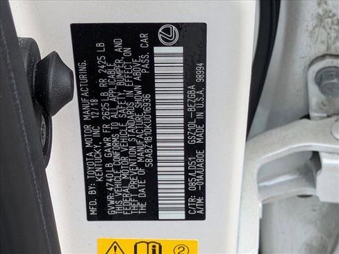 Used 2019 Lexus ES 350 image 16