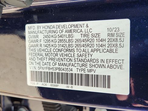 Used 2023 Honda Passport EX-L image 27