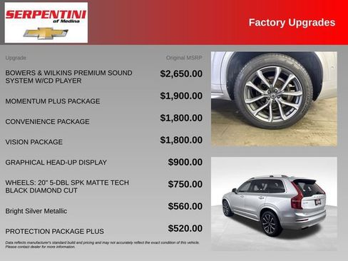 Used 2016 Volvo XC90 T6 Momentum w/ Momentum Plus Package AWD/4WD image 5