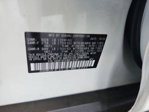 Used 2021 Subaru Outback Touring XT image 21