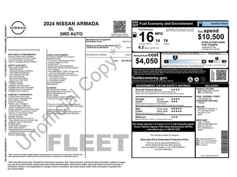 Used 2024 Nissan Armada SL image 10