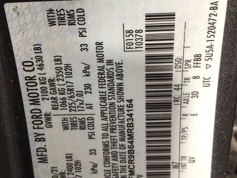 Used 2021 Ford Bronco Sport Big Bend image 34