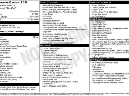 Used 2020 Chevrolet Equinox LT FWD image 3