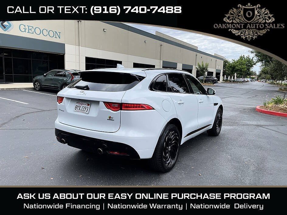 Used 2017 Jaguar F-PACE S AWD/4WD image 8