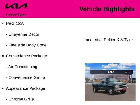 Used 1998 Chevrolet Silverado 3500 Base w/ Comfort & Convenience Pkg image 7