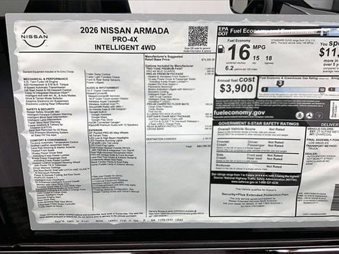 New 2026 Nissan Armada PRO-4X image 40