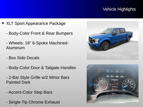 Used 2020 Ford F150 XLT w/ Equipment Group 302A Luxury image 12