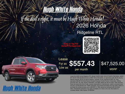 New 2026 Honda Ridgeline RTL image 3