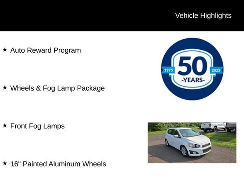 Used 2012 Chevrolet Sonic LT w/ Wheels and Fog Lamp Package FWD image 6
