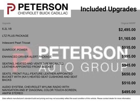 Certified 2017 Chevrolet Silverado 1500 LTZ Z71 w/ LTZ Plus Package AWD/4WD image 11