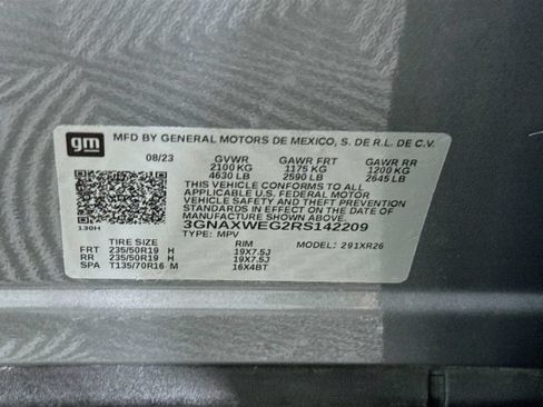 Used 2024 Chevrolet Equinox RS AWD/4WD image 37