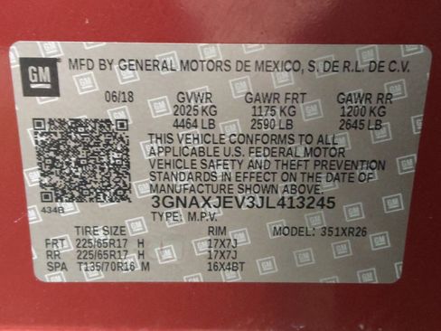 Used 2018 Chevrolet Equinox LT FWD image 33