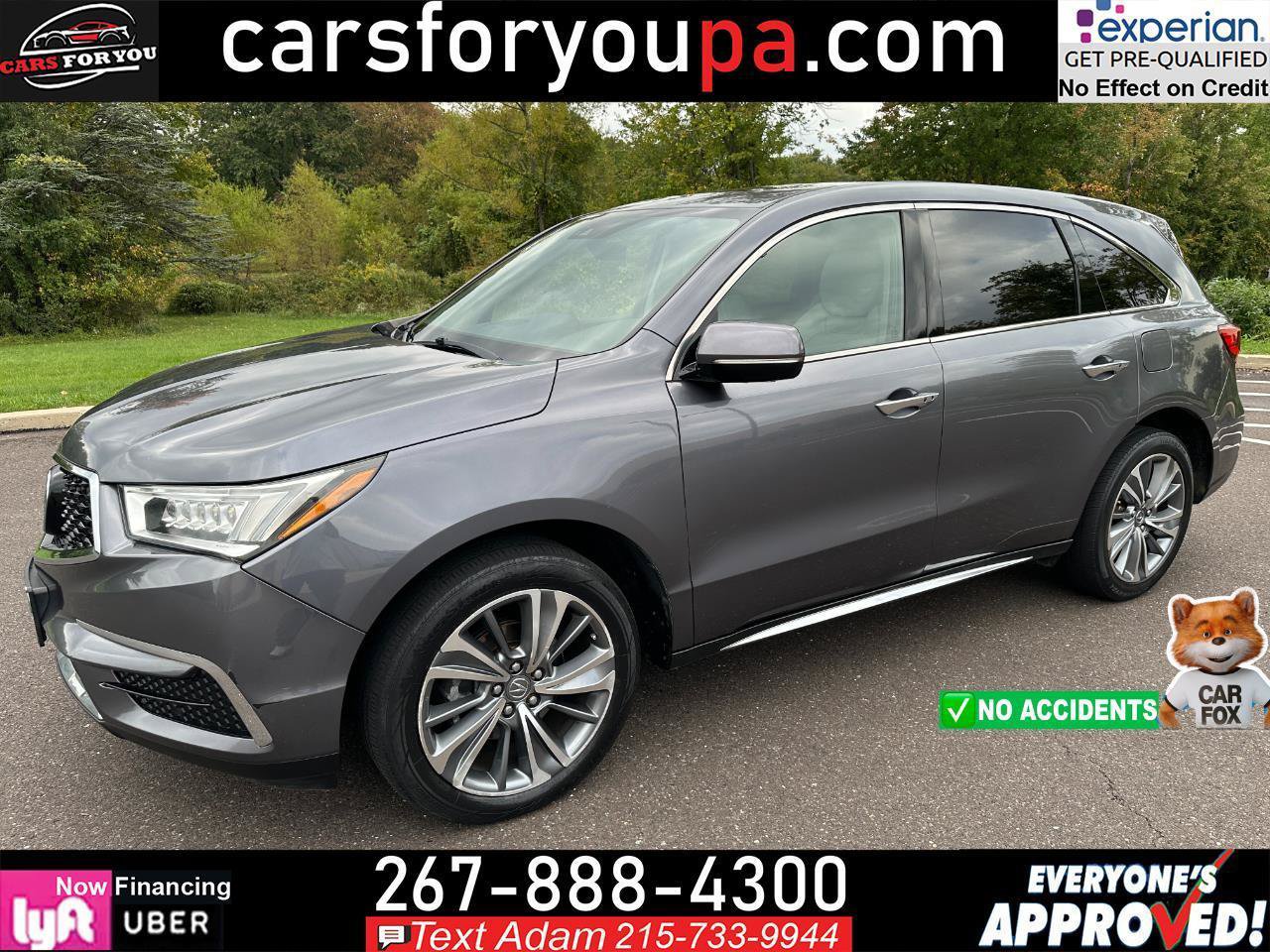 Used 2017 Acura MDX w/ Technology Package AWD/4WD image 1