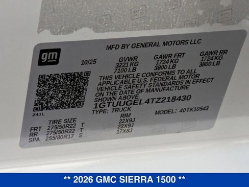 New 2026 GMC Sierra 1500 Denali image 41