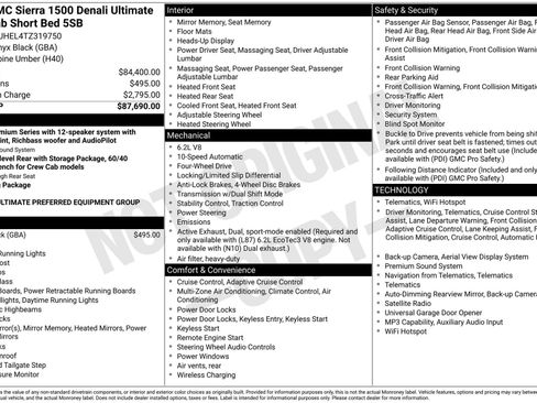 New 2026 GMC Sierra 1500 Denali Ultimate AWD/4WD image 4