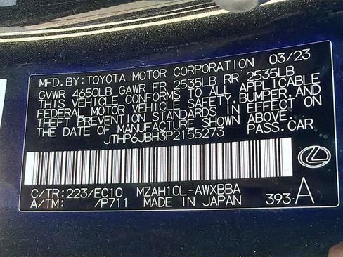 Used 2023 Lexus UX 250h FWD w/ Accessory Package (Z1) image 44