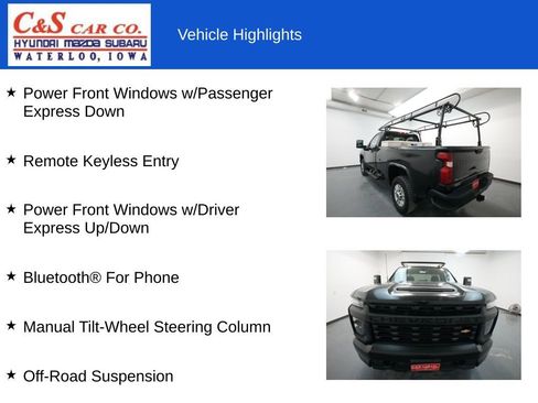 Used 2020 Chevrolet Silverado 2500 W/T w/ WT Convenience Package image 13