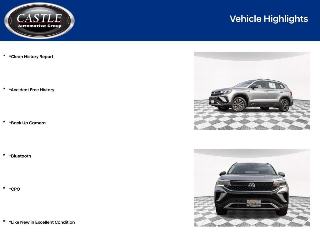 Certified 2024 Volkswagen Taos S FWD image 3