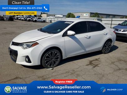 Used 2015 Toyota Corolla S w/ Protection Package