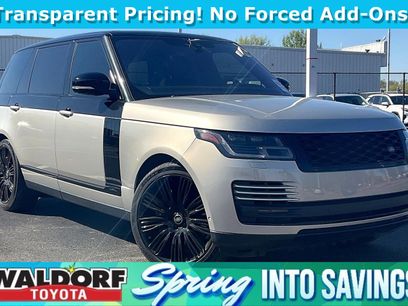 Used 2019 Land Rover Range Rover Long Wheelbase Supercharged