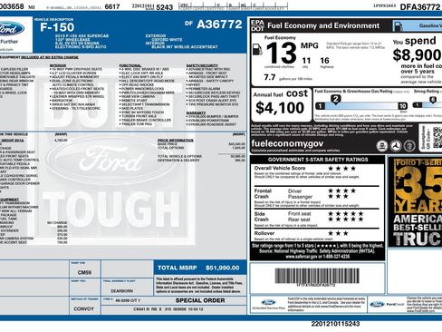 Used 2013 Ford F150 Raptor w/ Luxury Equipment Group AWD/4WD image 4