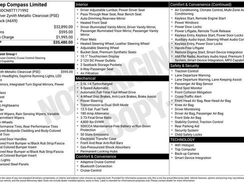 New 2026 Jeep Compass Limited image 6