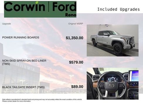 Used 2022 Toyota Tundra 1794 Edition AWD/4WD image 3