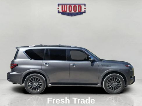Used 2022 Nissan Armada Platinum w/ Captain's Chairs Package AWD/4WD image 2