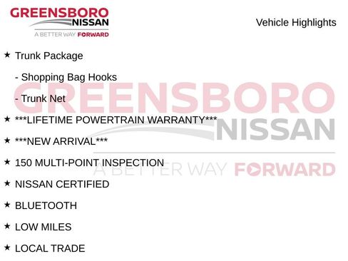 Certified 2025 Nissan Versa SV w/ Trunk Package FWD image 9