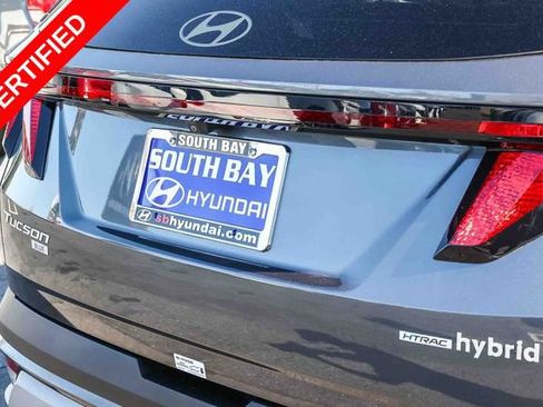 Certified 2025 Hyundai Tucson Blue AWD/4WD image 7