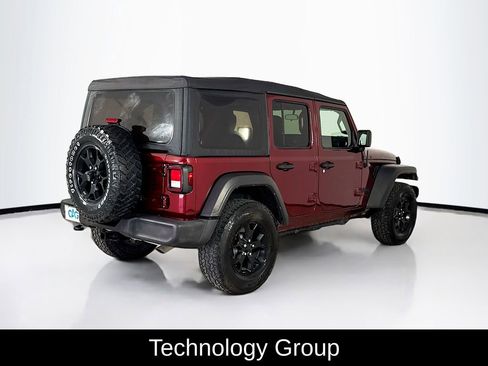 Used 2021 Jeep Wrangler Unlimited Sport AWD/4WD image 8