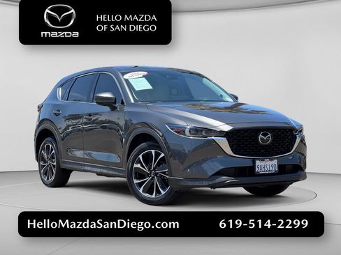Used 2022 MAZDA CX-5 AWD 2.5 S w/ Premium Package image 1