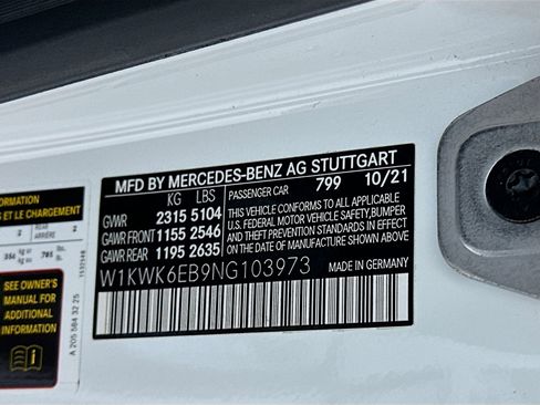 Used 2022 Mercedes-Benz C 43 AMG 4MATIC Cabriolet image 34