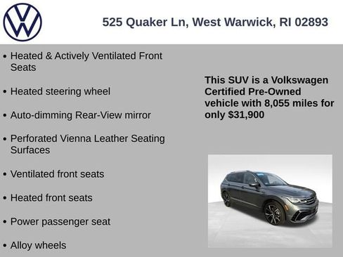 Certified 2024 Volkswagen Tiguan SEL R-Line image 19