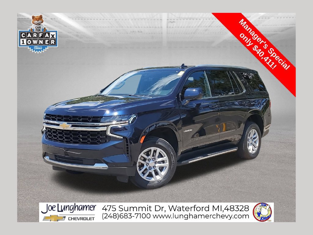 Certified 2022 Chevrolet Tahoe LS w/ Driver Alert Package AWD/4WD 360° Tour