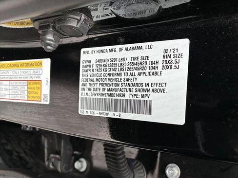 Used 2021 Honda Passport Touring image 15