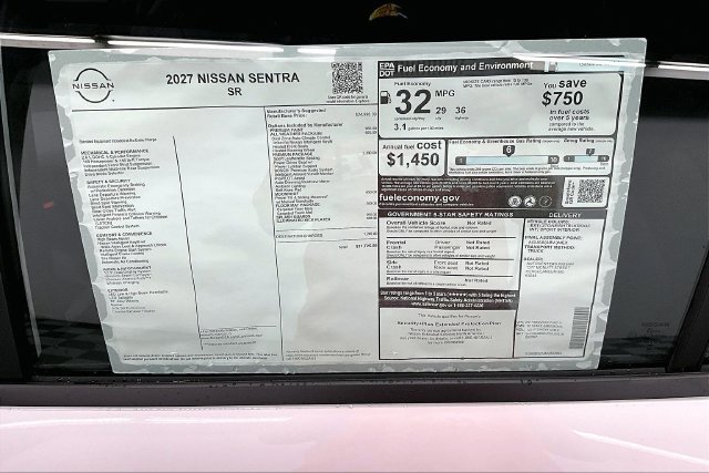 New 2027 Nissan Sentra SR FWD image 42
