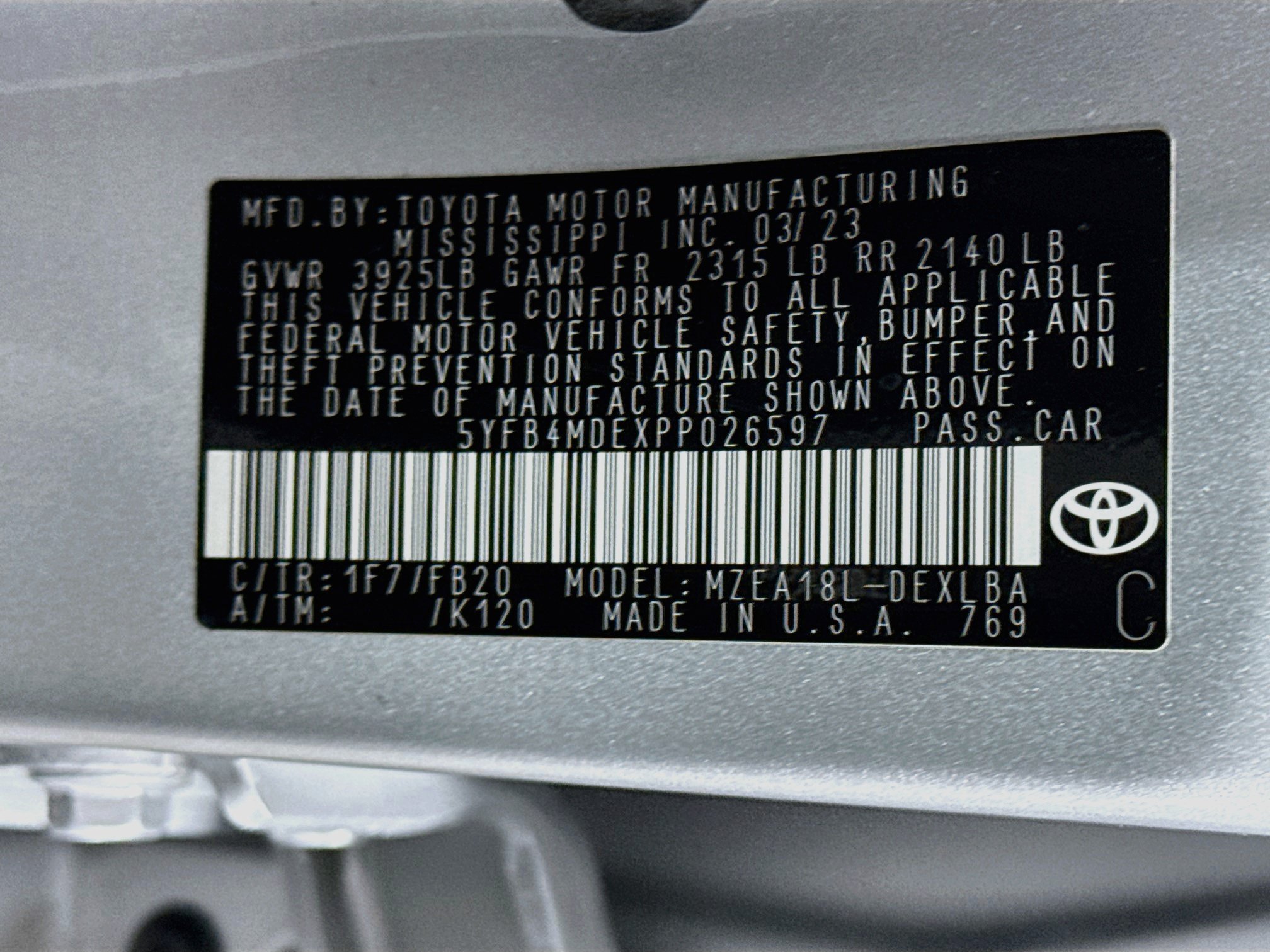 Used 2023 Toyota Corolla LE FWD image 29