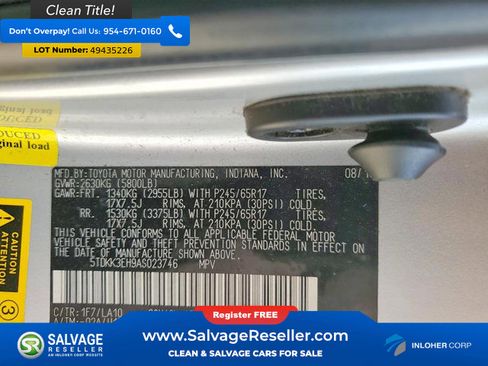 Used 2010 Toyota Highlander SE image 17