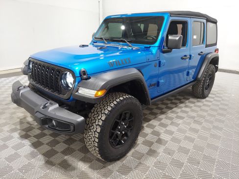 Used 2024 Jeep Wrangler Unlimited Sport AWD/4WD image 1