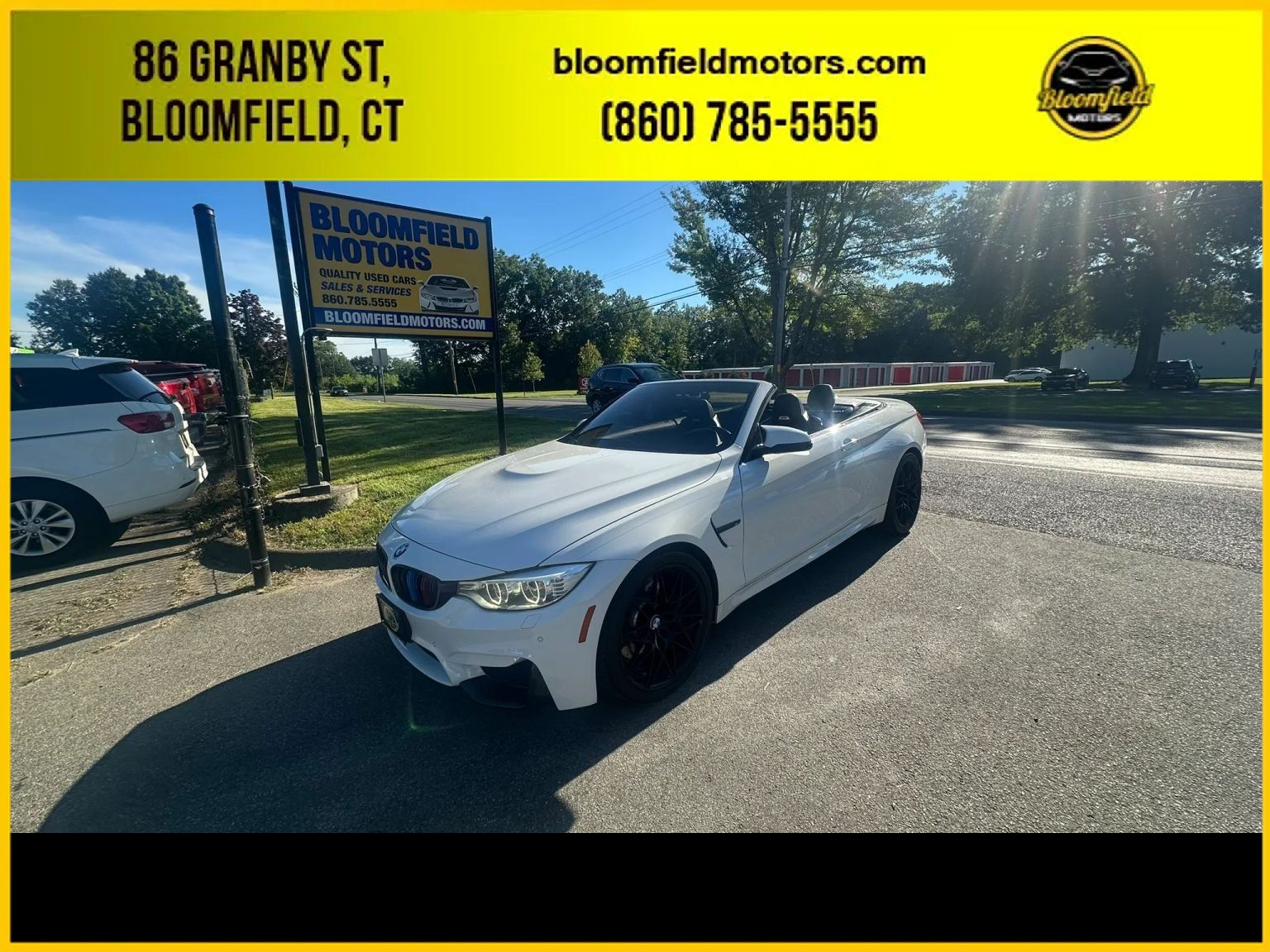 Used 2016 BMW M4 Convertible RWD image 1